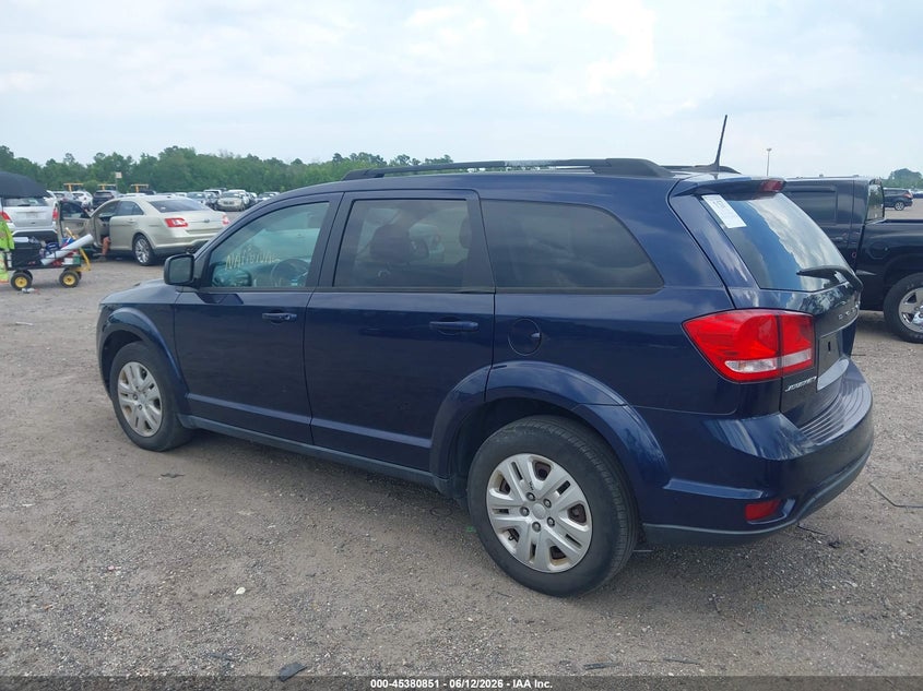 2019 Dodge Journey VIN 3C4PDCBB2KT747107 IAAI salvage auction — NORMAL WEAR, Clear (Virginia), sold $8,800 on 2026-07-25 (photo 3)