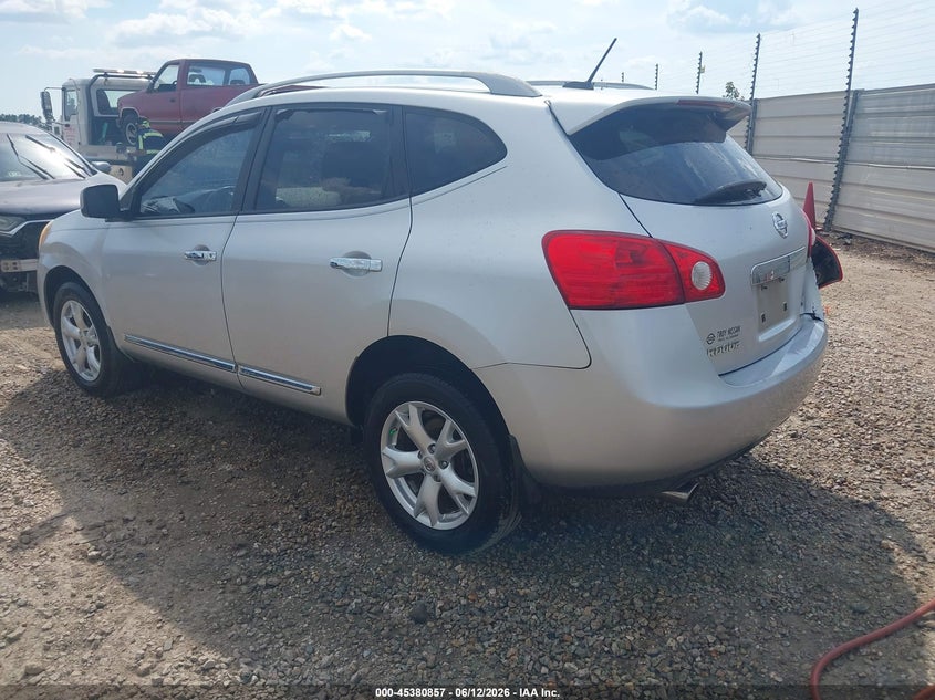 2011 Nissan Rogue VIN JN8AS5MT9BW162181 IAAI salvage auction — REAR END, Salvage (Alabama), sold $100 on 2026-07-14 (photo 3)