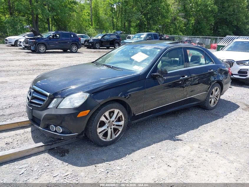 2010 Mercedes-benz E-class VIN WDDHF8HB9AA208367 IAAI salvage auction — FRONT END, Mv-907A (New York), sold $925 on 2026-07-07 (photo 6)