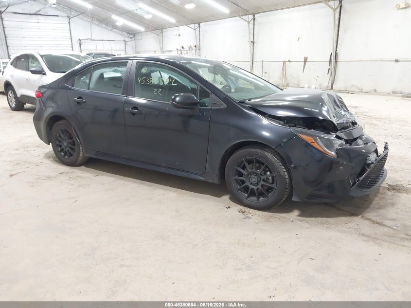 2022 Toyota Corolla VIN 5YFEPMAE7NP280600 IAAI salvage auction — FRONT END, Salvage (Pennsylvania), sold $2,850 on 2026-07-30 (photo 1)