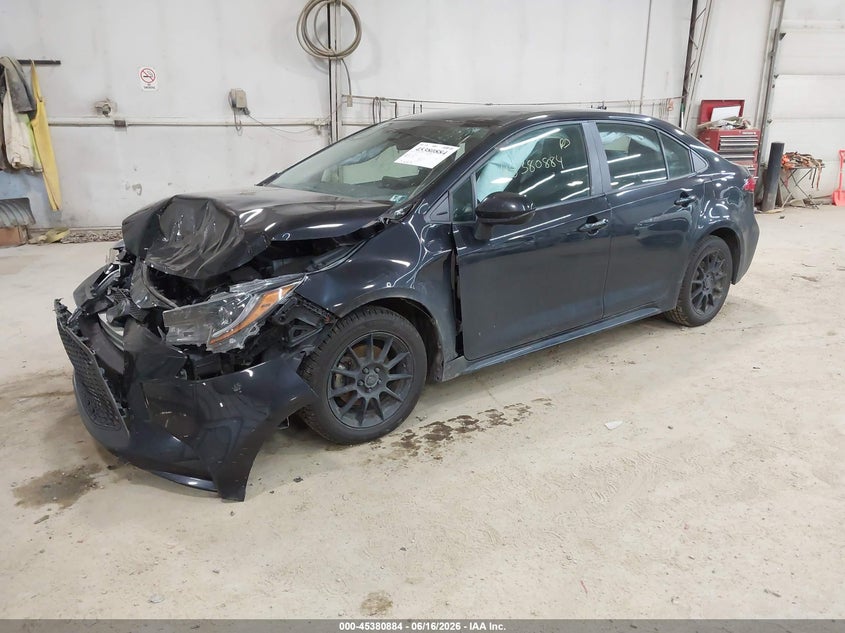 2022 Toyota Corolla VIN 5YFEPMAE7NP280600 IAAI salvage auction — FRONT END, Salvage (Pennsylvania), sold $2,850 on 2026-07-30 (photo 2)