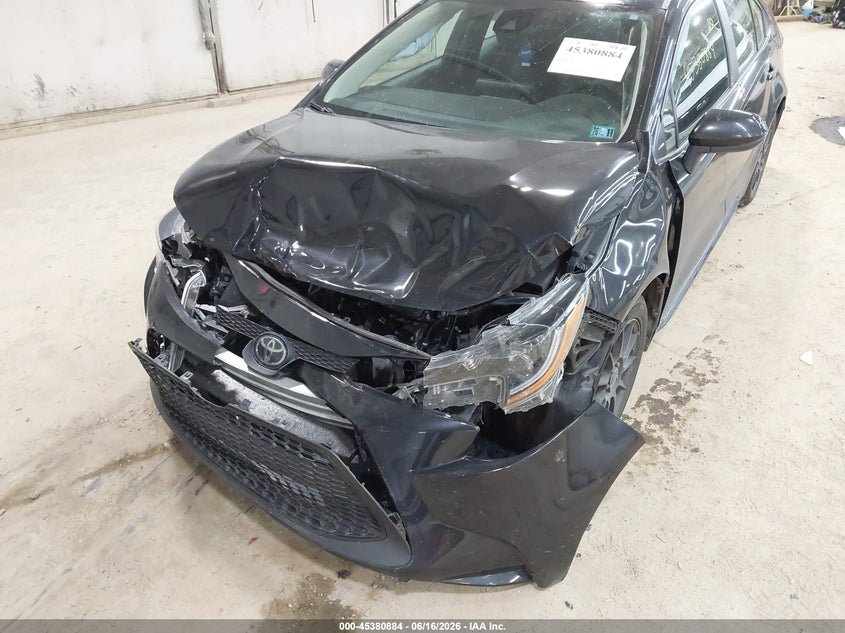 2022 Toyota Corolla VIN 5YFEPMAE7NP280600 IAAI salvage auction — FRONT END, Salvage (Pennsylvania), sold $2,850 on 2026-07-30 (photo 6)