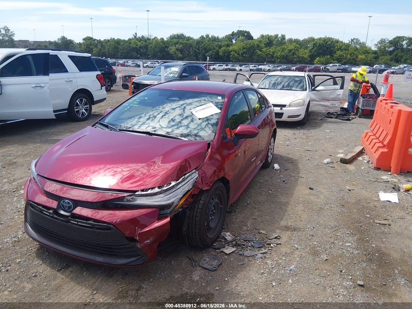 2023 Toyota Corolla VIN JTDBCMFE5PJ002664 IAAI salvage auction — FRONT END, Salvage (Tennessee), sold $6,275 on 2026-07-09 (photo 2)