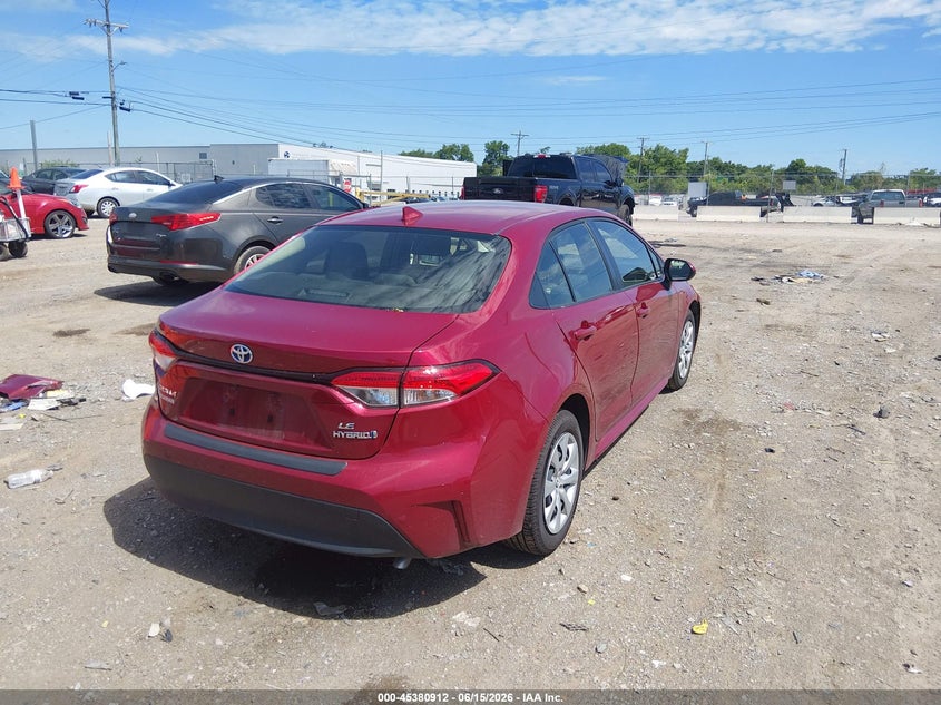 2023 Toyota Corolla VIN JTDBCMFE5PJ002664 IAAI salvage auction — FRONT END, Salvage (Tennessee), sold $6,275 on 2026-07-09 (photo 4)