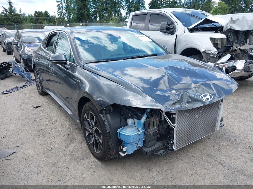 2024 Hyundai Sonata VIN KMHL64JA7RA361724 IAAI salvage auction — FRONT END, Bill Of Sale (Washington), sold $3,550 on 2026-07-29 (photo 1)
