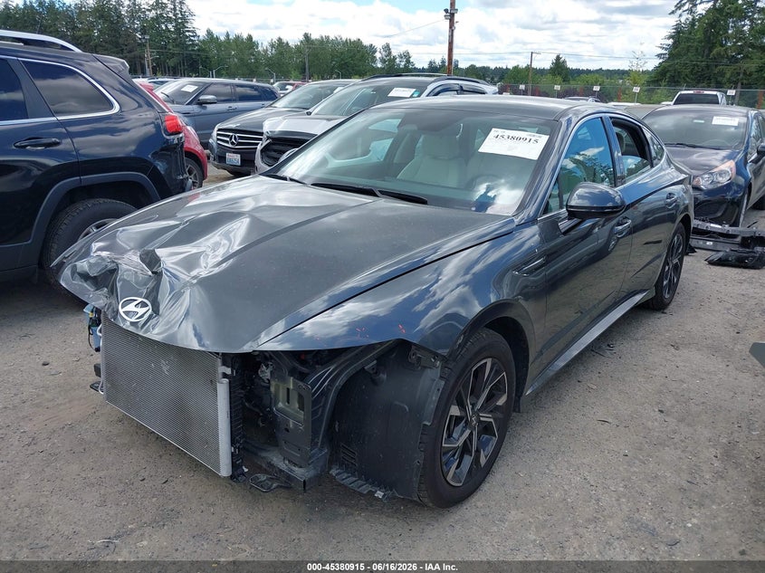 2024 Hyundai Sonata VIN KMHL64JA7RA361724 IAAI salvage auction — FRONT END, Bill Of Sale (Washington), sold $3,550 on 2026-07-29 (photo 2)