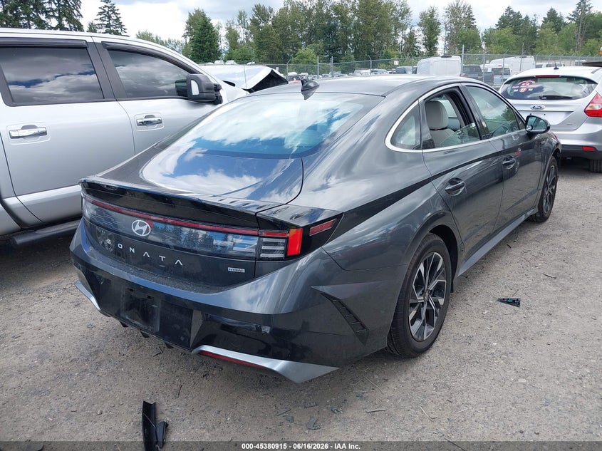 2024 Hyundai Sonata VIN KMHL64JA7RA361724 IAAI salvage auction — FRONT END, Bill Of Sale (Washington), sold $3,550 on 2026-07-29 (photo 4)