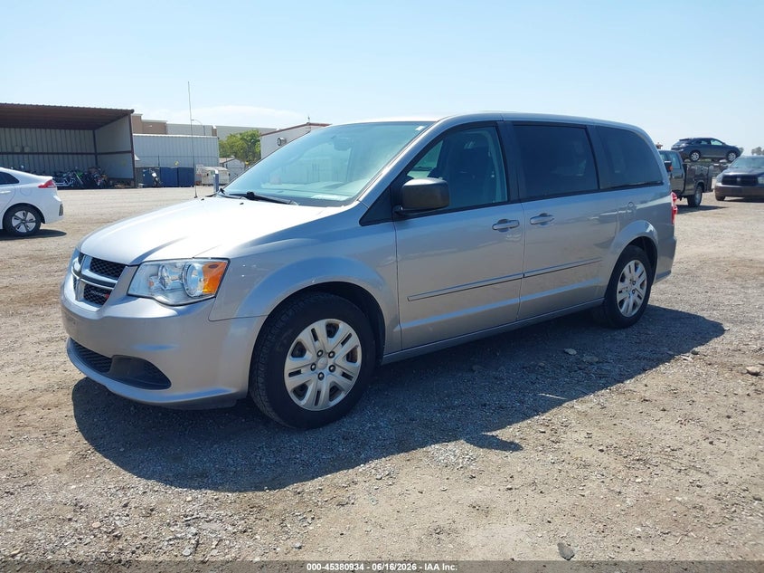 2017 Dodge Caravan VIN 2C4RDGBG9HR736533 IAAI salvage auction — NORMAL WEAR, SF97 (California), sold $8,600 on 2026-07-28 (photo 2)
