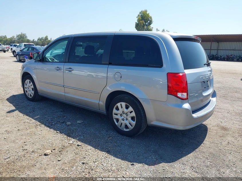 2017 Dodge Caravan VIN 2C4RDGBG9HR736533 IAAI salvage auction — NORMAL WEAR, SF97 (California), sold $8,600 on 2026-07-28 (photo 3)