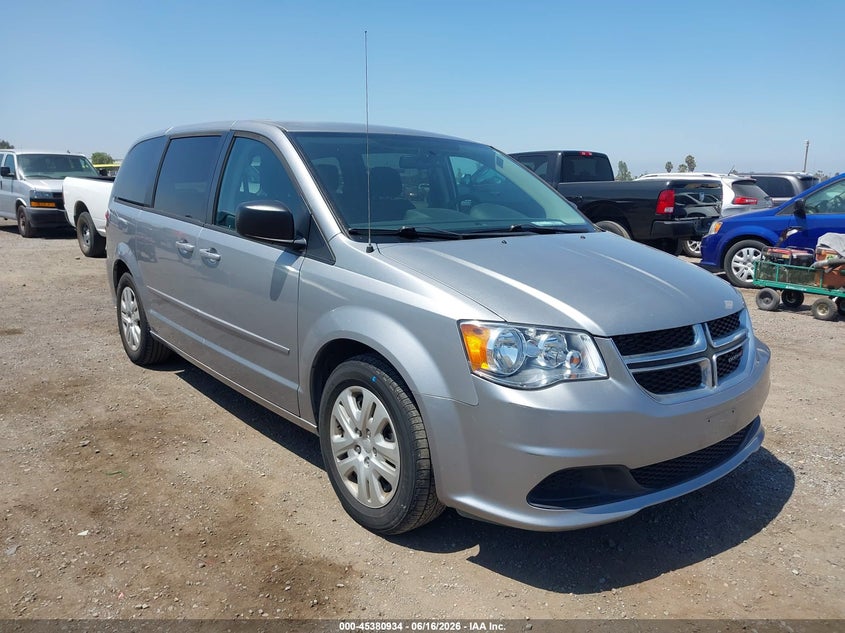 2017 Dodge Caravan VIN 2C4RDGBG9HR736533 IAAI salvage auction — NORMAL WEAR, SF97 (California), sold $8,600 on 2026-07-28 (photo 6)