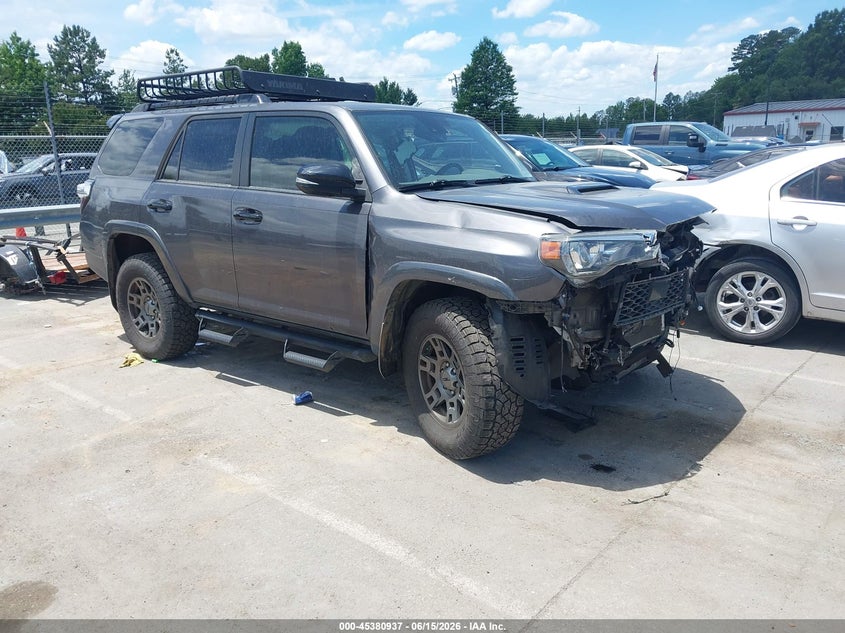 2020 Toyota 4runner VIN JTEBU5JRXL5755800 IAAI salvage auction — FRONT END, Salvage (Idaho), sold $12,100 on 2026-07-06 (photo 1)