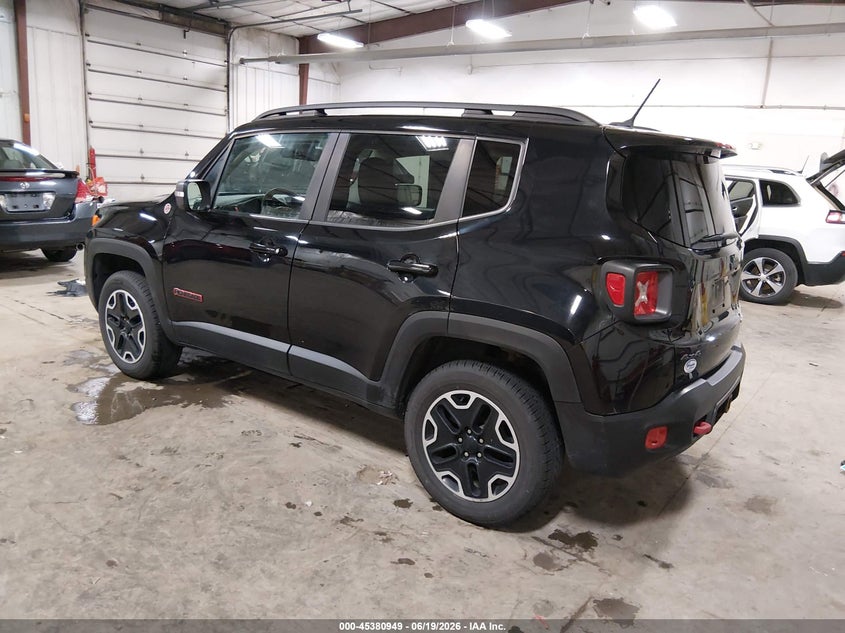 2016 Jeep Renegade VIN ZACCJBCT0GPD33671 IAAI salvage auction — HAIL, Salvage (Iowa), sold $2,225 on 2026-07-28 (photo 3)