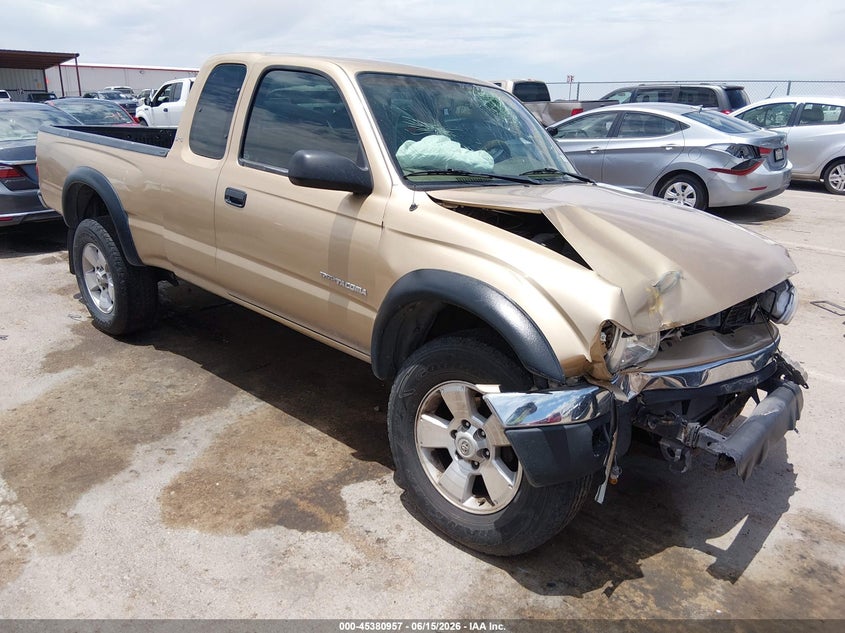 2004 Toyota Tacoma VIN 5TESM92N74Z458442 IAAI salvage auction — FRONT END, Salvage (Texas), sold $1,625 on 2026-07-29 (photo 1)