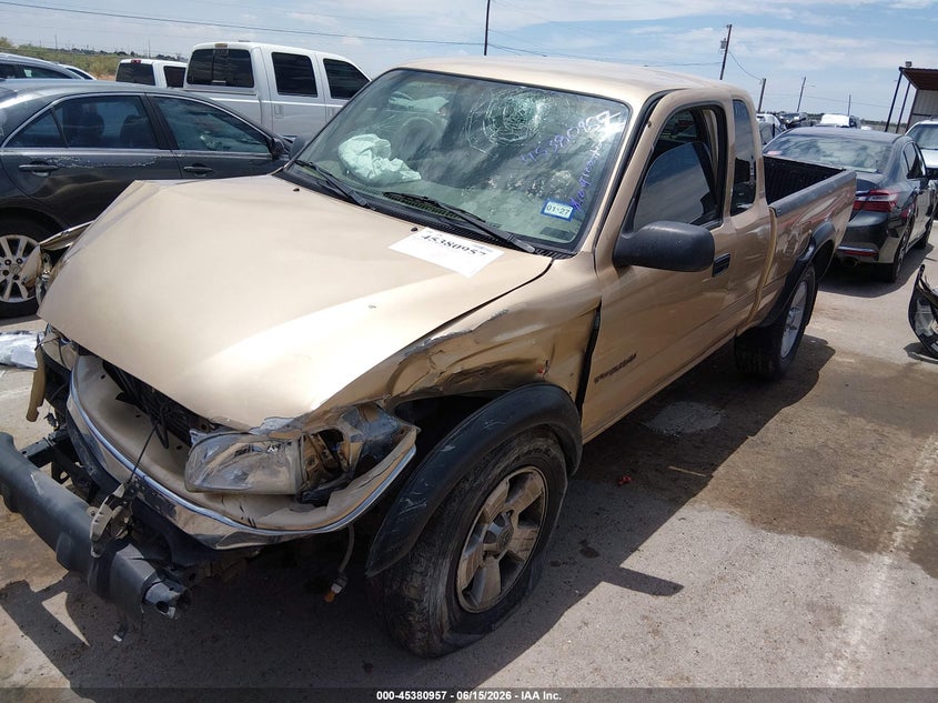 2004 Toyota Tacoma VIN 5TESM92N74Z458442 IAAI salvage auction — FRONT END, Salvage (Texas), sold $1,625 on 2026-07-29 (photo 2)
