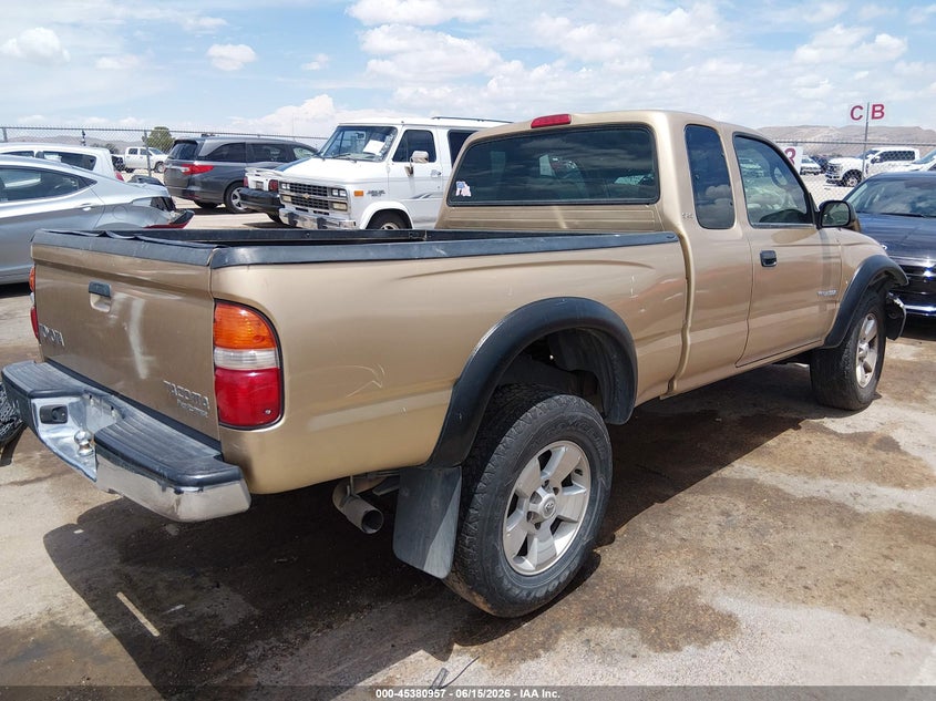 2004 Toyota Tacoma VIN 5TESM92N74Z458442 IAAI salvage auction — FRONT END, Salvage (Texas), sold $1,625 on 2026-07-29 (photo 4)