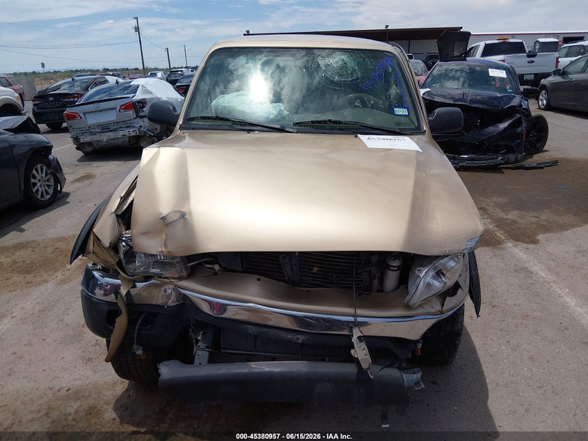 2004 Toyota Tacoma VIN 5TESM92N74Z458442 IAAI salvage auction — FRONT END, Salvage (Texas), sold $1,625 on 2026-07-29 (photo 6)