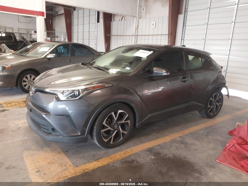 2019 Toyota C-hr VIN JTNKHMBX8K1036286 IAAI salvage auction — REAR END, Salvage (Texas), sold $5,900 on 2026-07-29 (photo 2)
