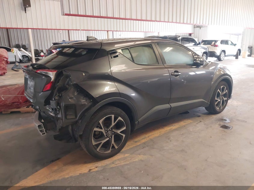 2019 Toyota C-hr VIN JTNKHMBX8K1036286 IAAI salvage auction — REAR END, Salvage (Texas), sold $5,900 on 2026-07-29 (photo 4)