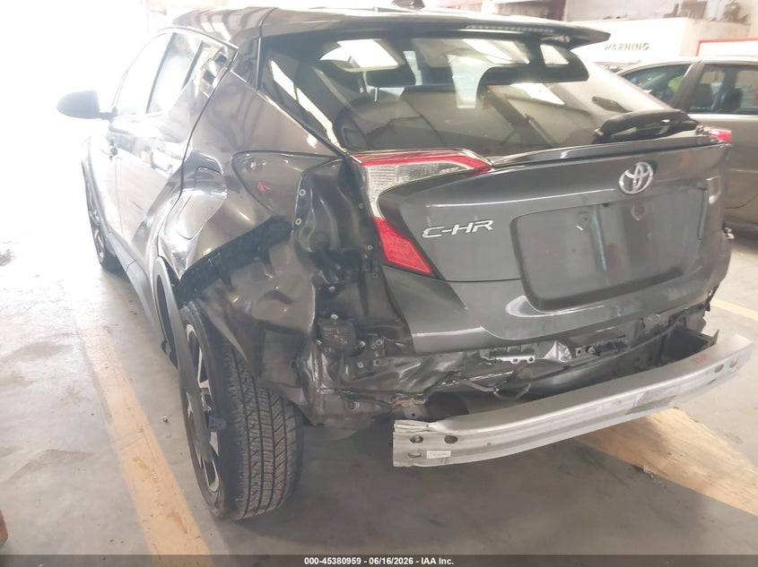 2019 Toyota C-hr VIN JTNKHMBX8K1036286 IAAI salvage auction — REAR END, Salvage (Texas), sold $5,900 on 2026-07-29 (photo 6)