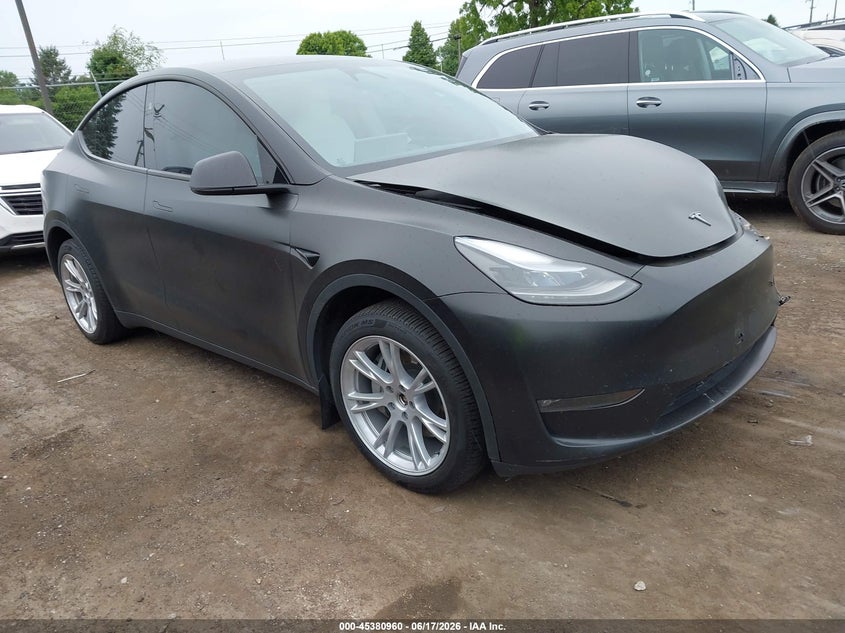 2023 Tesla Model y VIN 7SAYGDEE3PF868339 IAAI salvage auction — FRONT END, Clear (Michigan), sold $10,000 on 2026-07-12 (photo 1)
