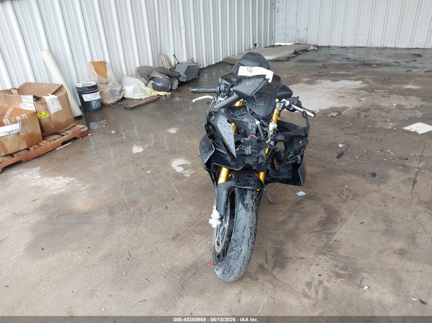 2025 Aprilia Rs VIN ZD4KSUG05SS003648 IAAI salvage auction — FRONT END, Salvage Title, sold $875 on 2026-07-29 (photo 5)