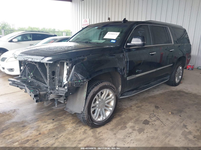 2019 Cadillac Escalade VIN 1GYS3GKJ5KR264337 IAAI salvage auction — FRONT END, Original (Texas), sold $9,100 on 2026-07-24 (photo 2)