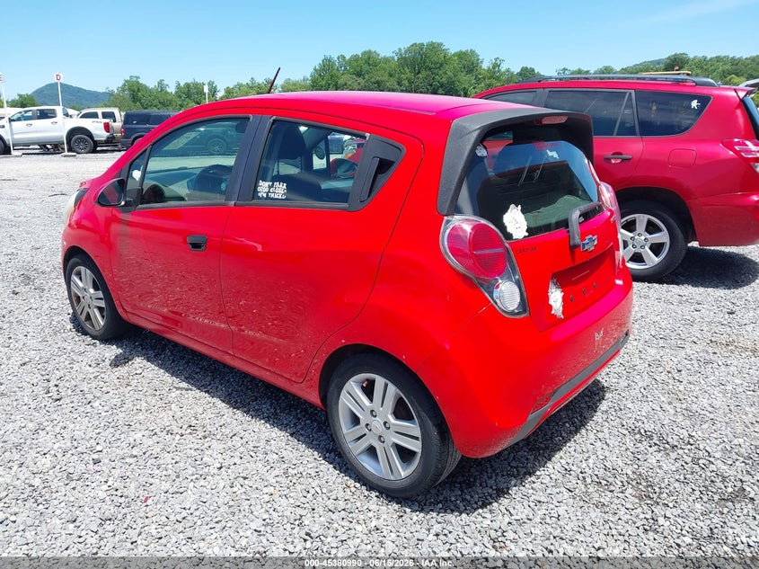 2014 Chevrolet Spark VIN KL8CD6S95EC454288 IAAI salvage auction — FRONT END, Salvage (North Carolina), sold $800 on 2026-07-31 (photo 3)