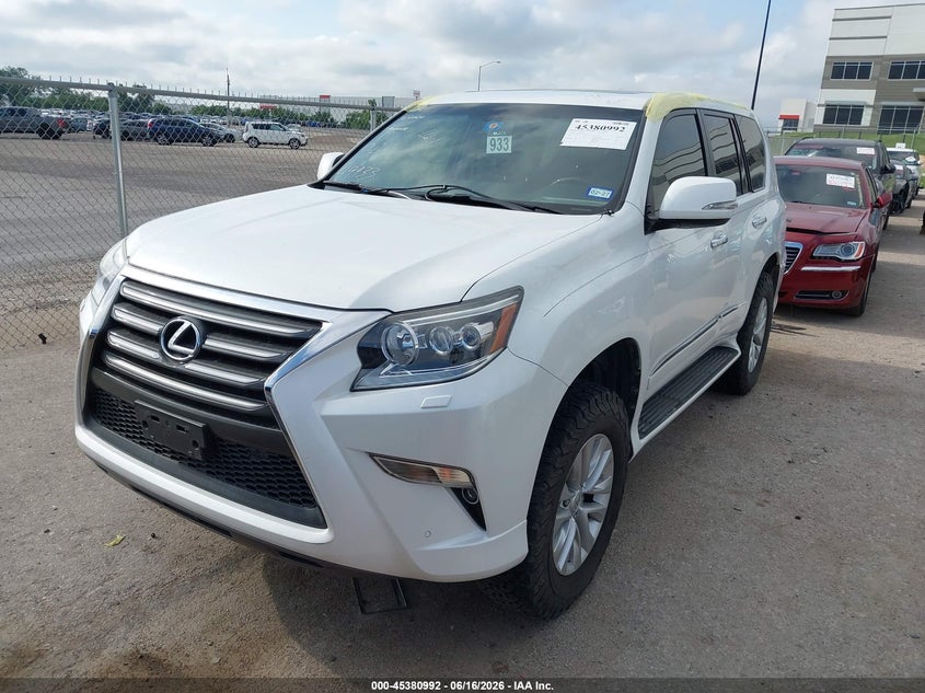 2018 Lexus Gx VIN JTJBM7FXXJ5189218 IAAI salvage auction — HAIL, Original (Texas), sold $22,400 on 2026-08-01 (photo 2)