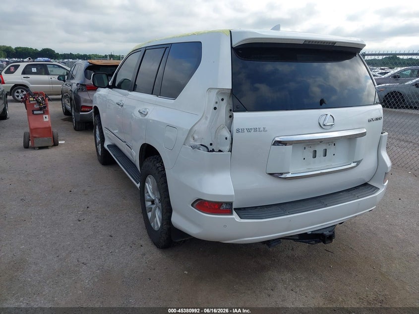 2018 Lexus Gx VIN JTJBM7FXXJ5189218 IAAI salvage auction — HAIL, Original (Texas), sold $22,400 on 2026-08-01 (photo 3)