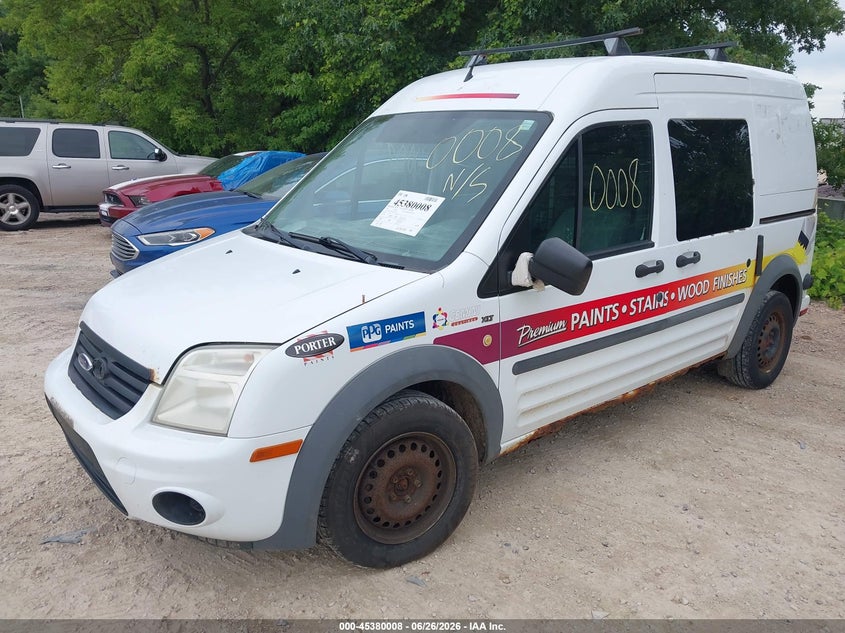 2011 Ford Transit connect VIN NM0LS6BN2BT073677 IAAI salvage auction — NORMAL WEAR, Clear-Endorsement (Wisconsin), sold $250 on 2026-07-29 (photo 2)