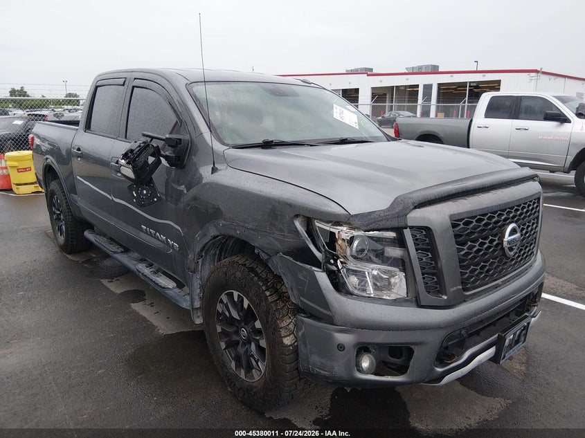 2018 Nissan TITAN VIN 1N6AA1E56JN530969 IAAI salvage auction — RIGHT FRONT, Salvage (Illinois), sold $2,450 on 2026-08-27 (photo 1)