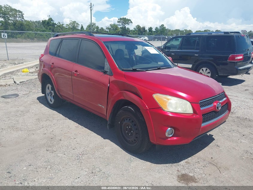 2010 Toyota Rav4 VIN JTMDF4DV4AD038967 IAAI salvage auction — FRONT END, Clear (Florida), sold $1,350 on 2026-07-23 (photo 1)