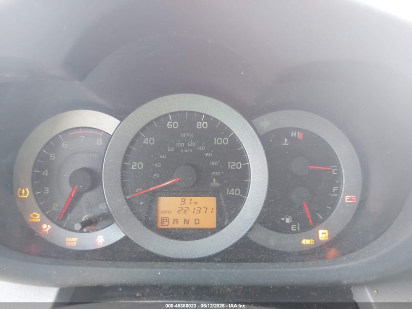 2010 Toyota Rav4 VIN JTMDF4DV4AD038967 IAAI salvage auction — FRONT END, Clear (Florida), sold $1,350 on 2026-07-23 (photo 7)