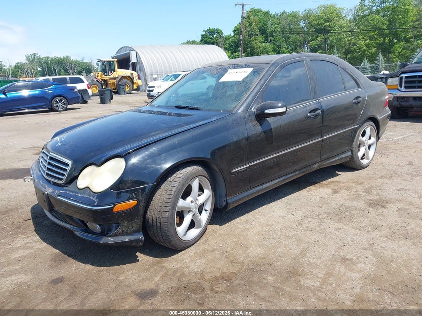 2005 Mercedes-benz C-klasse VIN WDBRF40J15A654298 IAAI salvage auction — NORMAL WEAR, Clear (Florida), sold $650 on 2026-07-23 (photo 2)