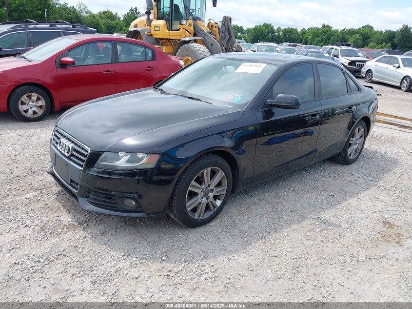2010 Audi A4 VIN WAUBFAFL9AN029643 IAAI salvage auction — REAR END, Salvage (Kentucky), sold $775 on 2026-07-29 (photo 2)