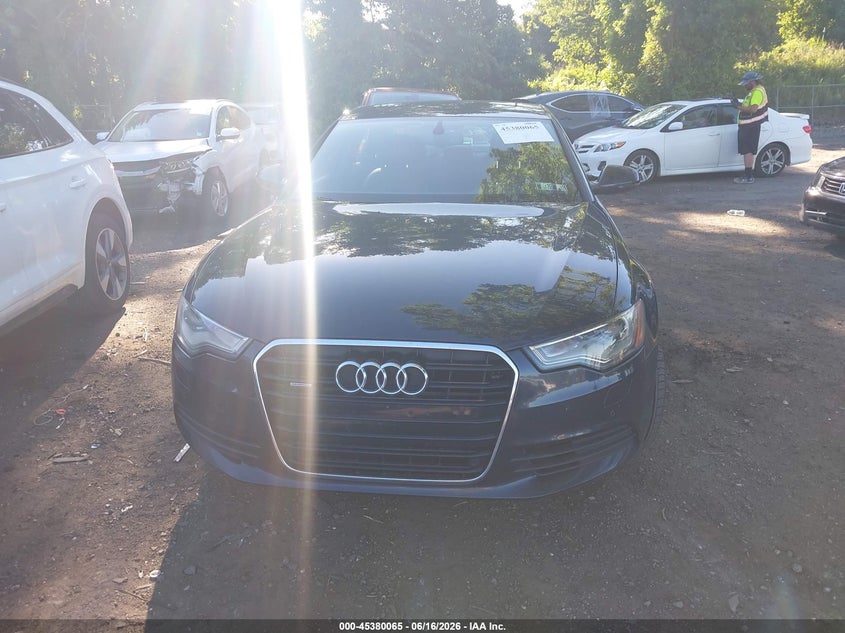 2014 Audi A6 VIN WAUFGAFC2EN102064 IAAI salvage auction — UNDERCARRIAGE, Mv-907A (New York), sold $775 on 2026-07-07 (photo 6)