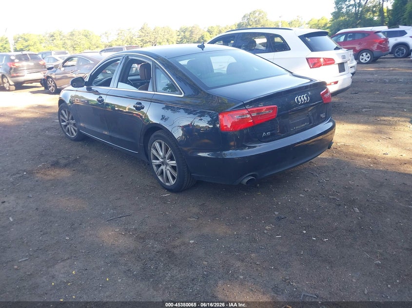 2014 Audi A6 VIN WAUFGAFC2EN102064 IAAI salvage auction — UNDERCARRIAGE, Mv-907A (New York), sold $775 on 2026-07-07 (photo 3)