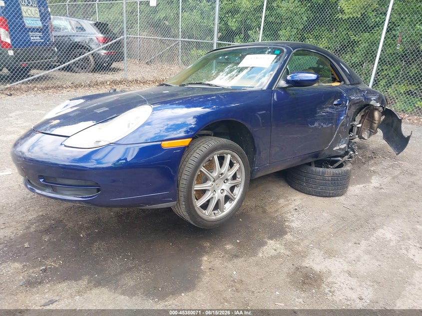2001 Porsche 911 VIN WP0CA29971S652725 IAAI salvage auction — LEFT SIDE, Salvage - Greater Than 75% (Maryland), sold $7,200 on 2026-07-28 (photo 2)