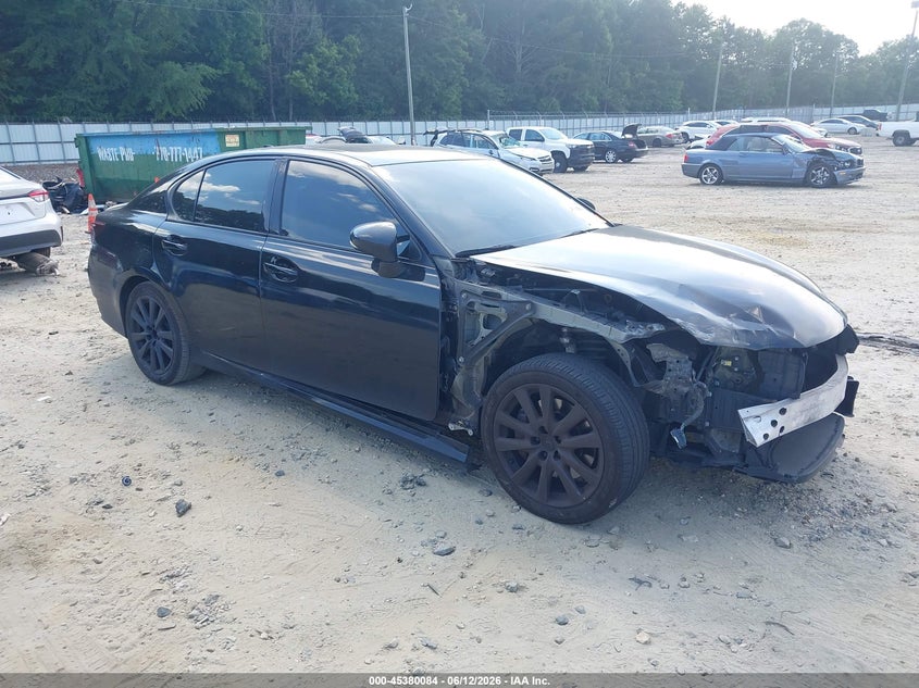 2015 Lexus Gs VIN JTHBE1BL6FA003185 IAAI salvage auction — FRONT END, Salvage (Georgia), sold $1,100 on 2026-07-30 (photo 1)