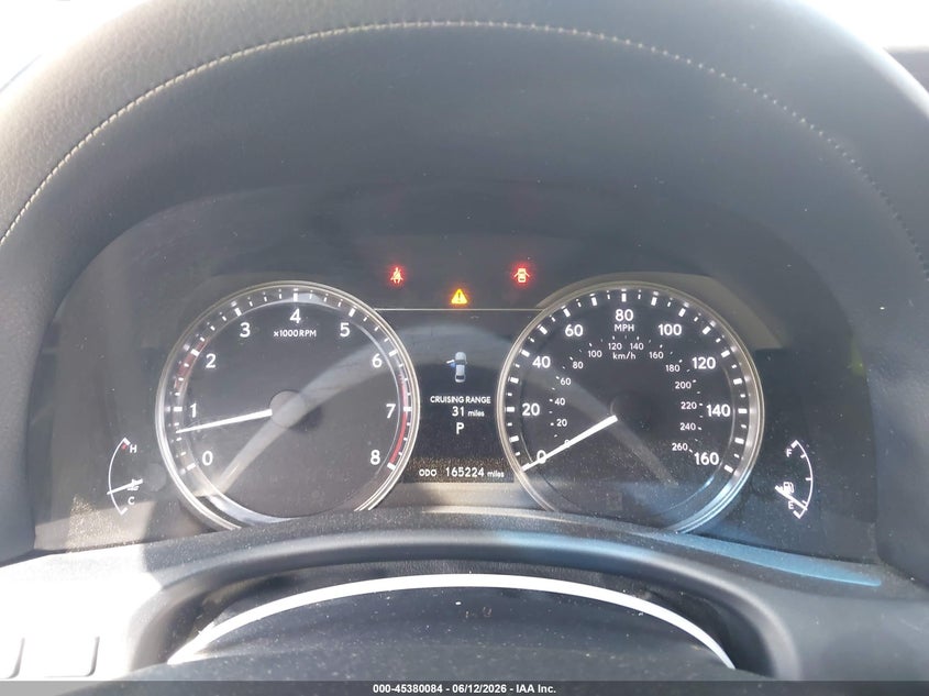 2015 Lexus Gs VIN JTHBE1BL6FA003185 IAAI salvage auction — FRONT END, Salvage (Georgia), sold $1,100 on 2026-07-30 (photo 7)