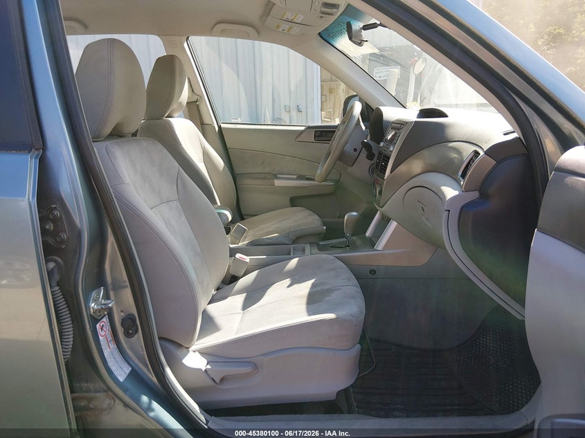 2010 Subaru Forester VIN JF2SH6BC8AH788641 IAAI salvage auction — NORMAL WEAR, Original (Vermont), sold $225 on 2026-07-16 (photo 5)