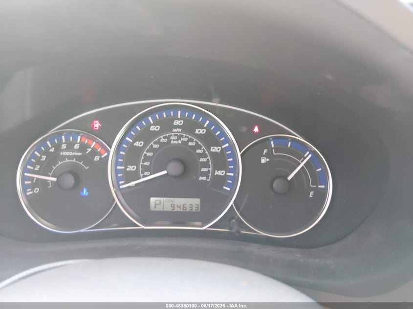 2010 Subaru Forester VIN JF2SH6BC8AH788641 IAAI salvage auction — NORMAL WEAR, Original (Vermont), sold $225 on 2026-07-16 (photo 7)