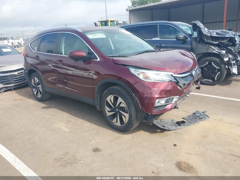 2016 Honda Cr-v VIN 5J6RM3H91GL013634 IAAI salvage auction — FRONT END, Salvage (South Carolina), sold $4,350 on 2026-07-19 (photo 1)