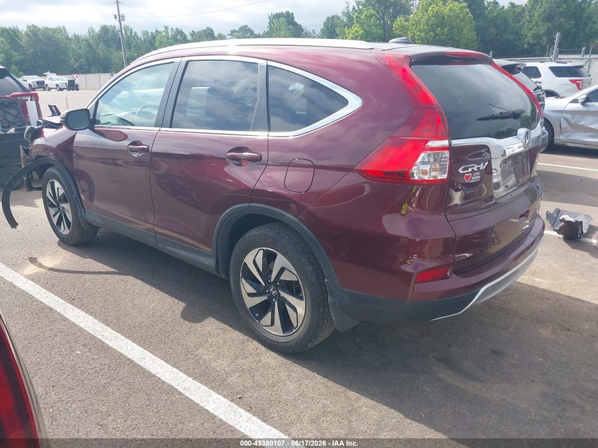 2016 Honda Cr-v VIN 5J6RM3H91GL013634 IAAI salvage auction — FRONT END, Salvage (South Carolina), sold $4,350 on 2026-07-19 (photo 3)