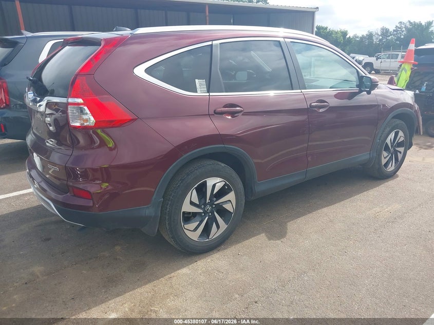 2016 Honda Cr-v VIN 5J6RM3H91GL013634 IAAI salvage auction — FRONT END, Salvage (South Carolina), sold $4,350 on 2026-07-19 (photo 4)