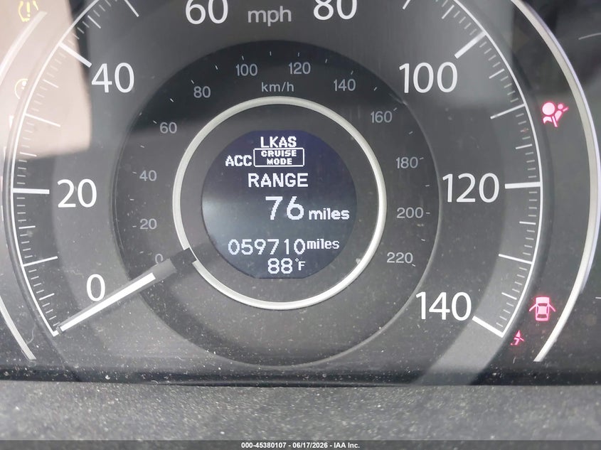 2016 Honda Cr-v VIN 5J6RM3H91GL013634 IAAI salvage auction — FRONT END, Salvage (South Carolina), sold $4,350 on 2026-07-19 (photo 7)