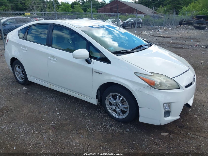 2011 Toyota Prius VIN JTDKN3DU0B1386456 IAAI salvage auction — SIDE, Salvage (Massachusetts), sold $1,250 on 2026-07-24 (photo 1)