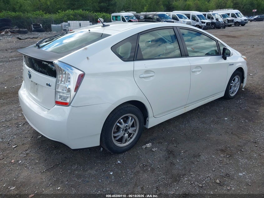 2011 Toyota Prius VIN JTDKN3DU0B1386456 IAAI salvage auction — SIDE, Salvage (Massachusetts), sold $1,250 on 2026-07-24 (photo 4)