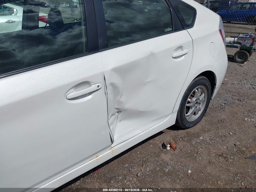 2011 Toyota Prius VIN JTDKN3DU0B1386456 IAAI salvage auction — SIDE, Salvage (Massachusetts), sold $1,250 on 2026-07-24 (photo 6)