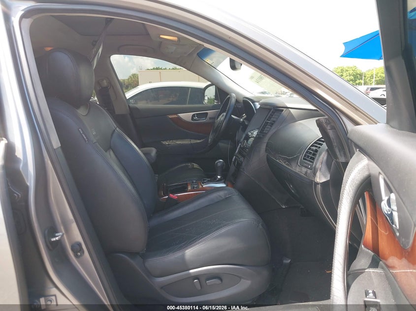2011 Infiniti Fx35 VIN JN8AS1MU1BM711076 IAAI salvage auction — FRONT END, Rebuildable (Florida), sold $450 on 2026-07-09 (photo 5)